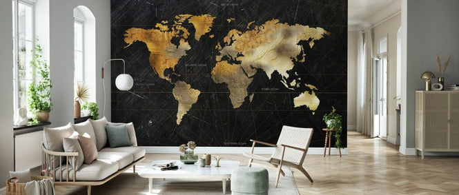 PHOTOWALL / Dramatic World Map (e330988)