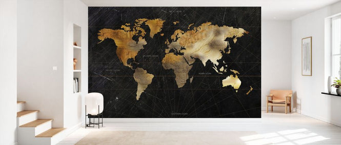 PHOTOWALL / Dramatic World Map (e330988)
