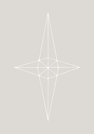 PHOTOWALL / Grid Star Grey (e331617)