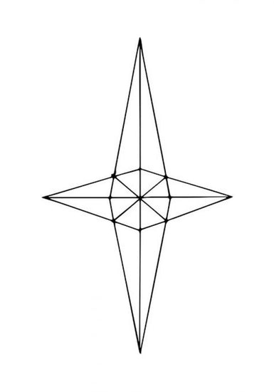 PHOTOWALL / Grid Star White (e331618)
