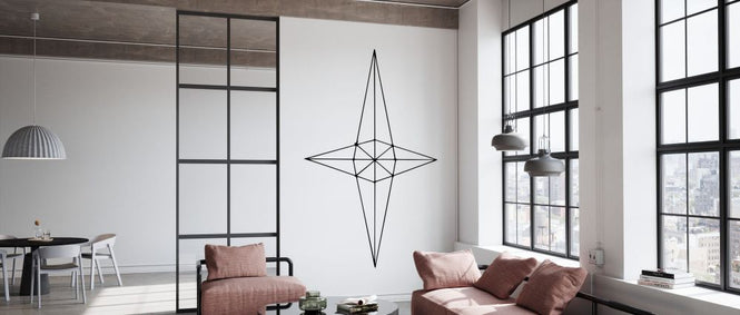 PHOTOWALL / Grid Star White (e331618)