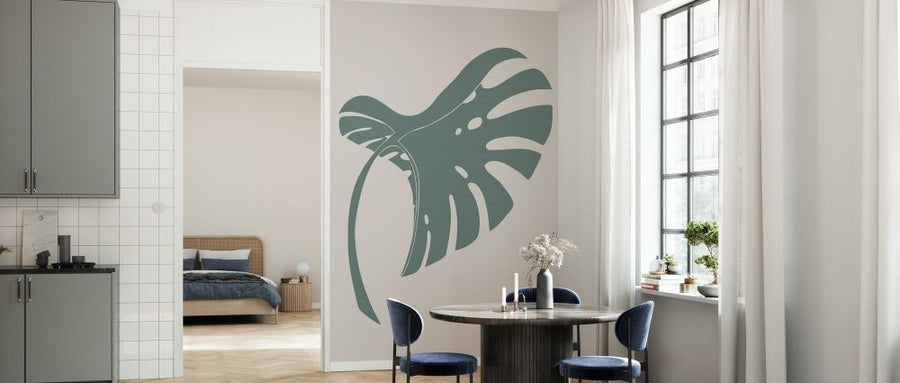 PHOTOWALL / Monstera Bent Green (e331655)