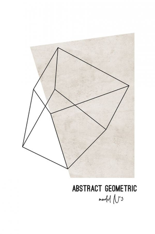 PHOTOWALL / Abstract Geometric III (e332482)