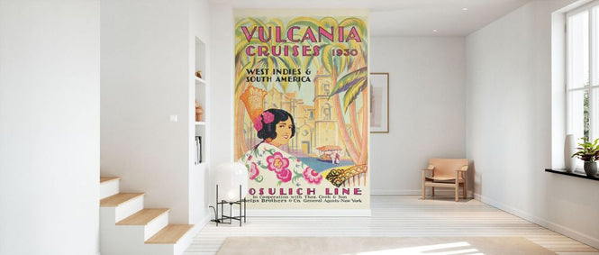 PHOTOWALL / Vintage Travel Brochures XIV (e331765)