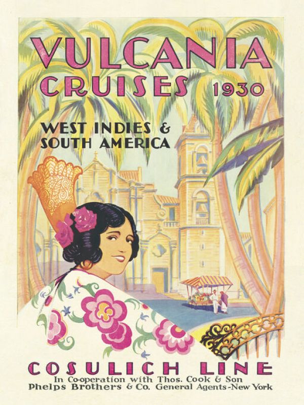 PHOTOWALL / Vintage Travel Brochures XIV (e331765)