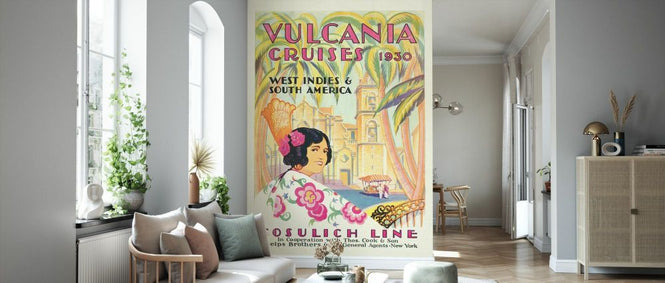 PHOTOWALL / Vintage Travel Brochures XIV (e331765)