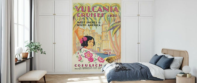 PHOTOWALL / Vintage Travel Brochures XIV (e331765)