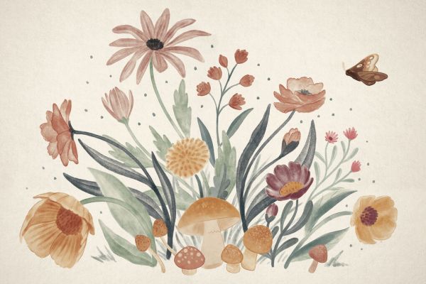 PHOTOWALL / Cottage Botanical (e331822)