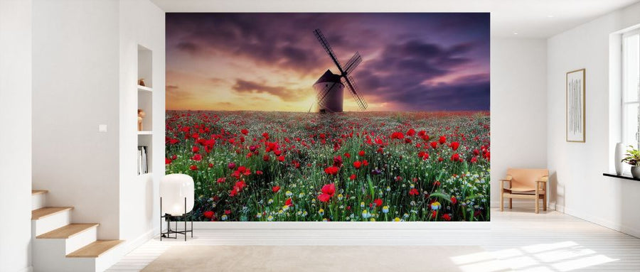 PHOTOWALL / Spring by the Windmill (e331975)