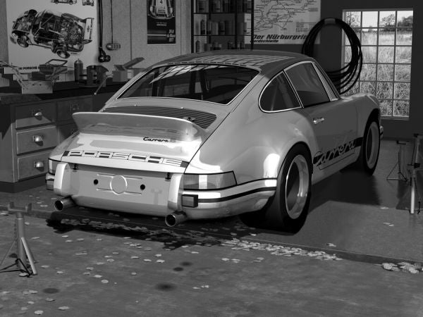 PHOTOWALL / Second Car Only - Bw (e332422)