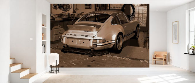 PHOTOWALL / Second Car Only - Sepia (e332423)