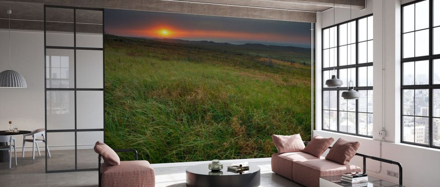 PHOTOWALL / Steppe Landscape at Sunset (e332026)