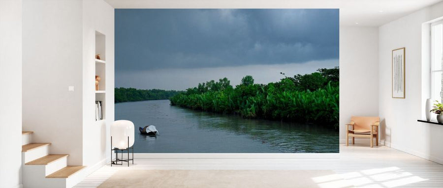 PHOTOWALL / Boat in the Sundarbans National Park (e332058)