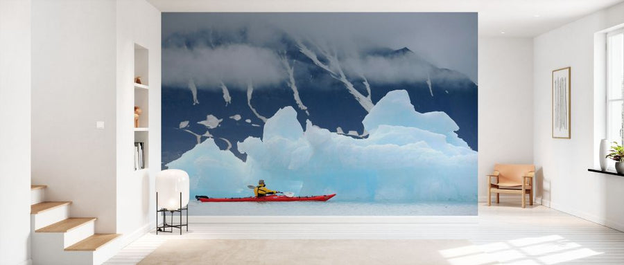 PHOTOWALL / Kayaking Past Icebergs (e332065)