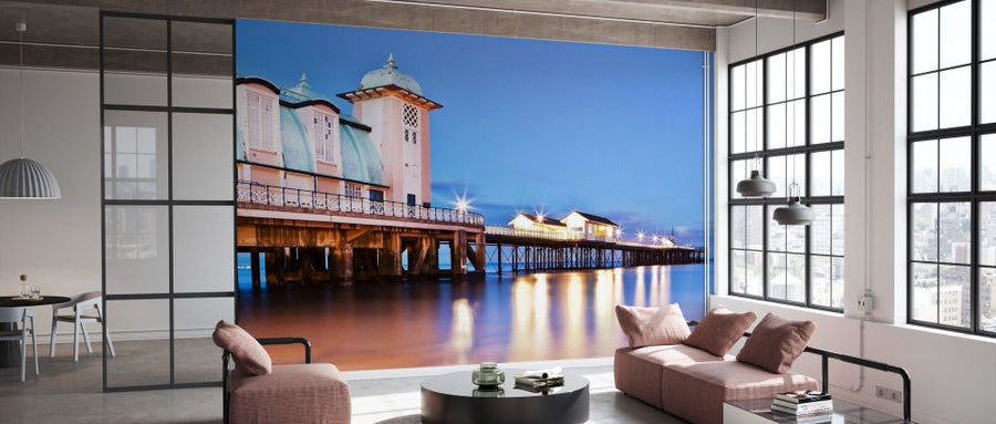 PHOTOWALL / Penarth Pier at Dusk (e332072)