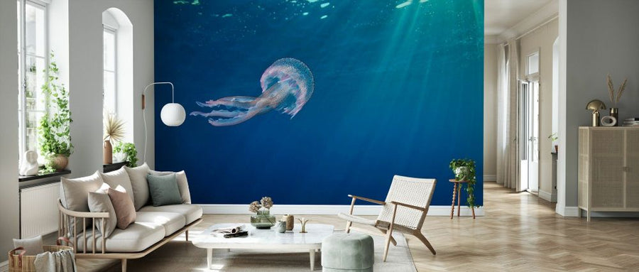 PHOTOWALL / Small Jellyfish Swimming (e332077)