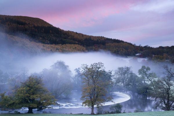 PHOTOWALL / Autumn Mist in Dee Valley (e332089)