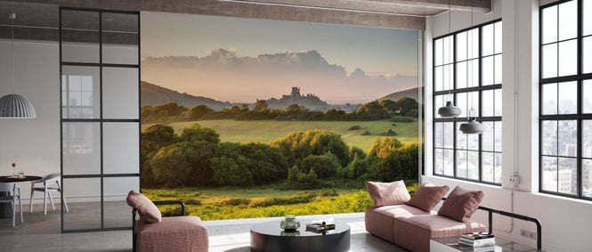 PHOTOWALL / Corfe Castle from Corfe Common (e331944)