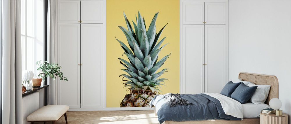 PHOTOWALL / Pineapple Yellow III (e332224) | 輸入壁紙専門店