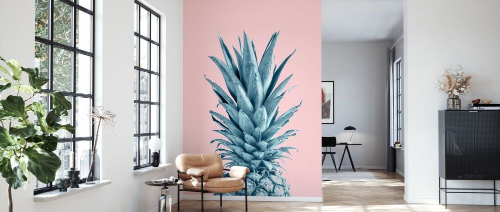 パネル生地　MAY PHOTOWALL / Pineapple Pink VI (e332349) | 輸入壁紙専門店