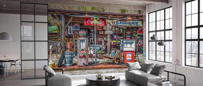PHOTOWALL / Neighborhood Grocery and Gas (e332512)