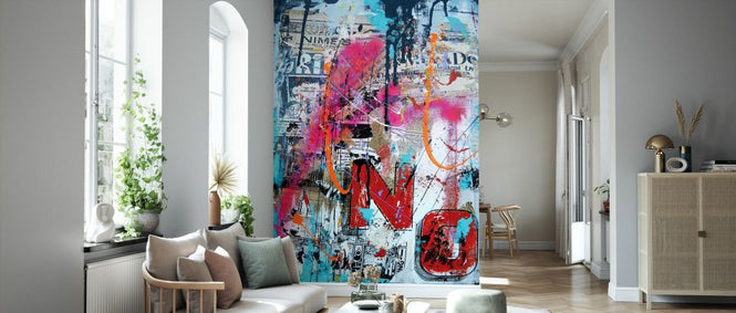 PHOTOWALL / Abstract Wall Graffiti III (e332530)