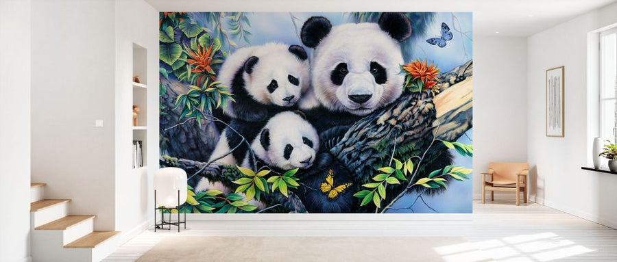PHOTOWALL / Panda Family (e332565)