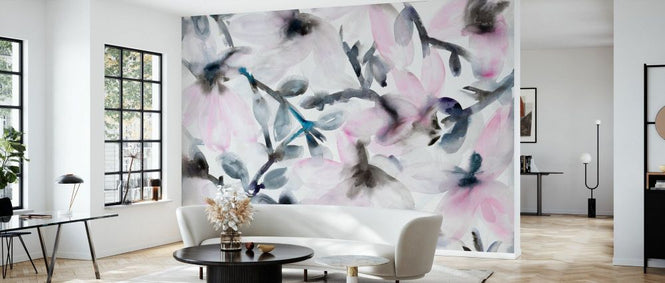 PHOTOWALL / Leaves and Branches Painting (e332584)