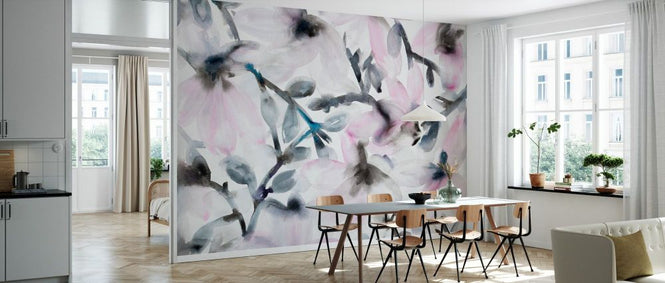 PHOTOWALL / Leaves and Branches Painting (e332584)