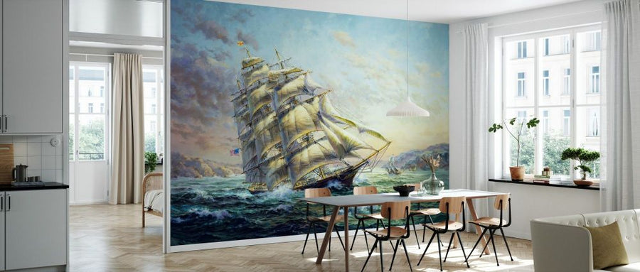 PHOTOWALL / Tall Ships Paintings (e332594)