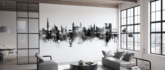 PHOTOWALL / Pamplona Spain Skyline (e332703)