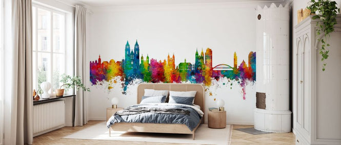 PHOTOWALL / Magdeburg Germany Skyline (e332710)