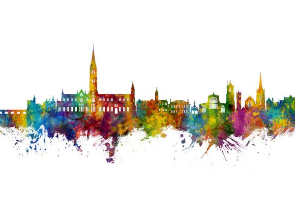 PHOTOWALL / Salisbury England Skyline (e332718)