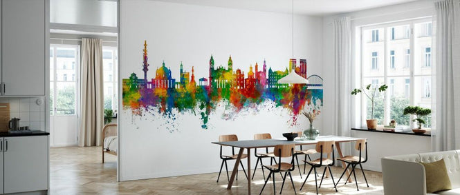 PHOTOWALL / Pamplona Spain Skyline (e332791)