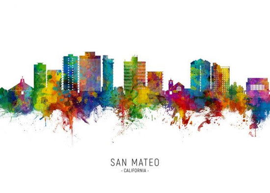 PHOTOWALL / San Mateo California Skyline (e332794)