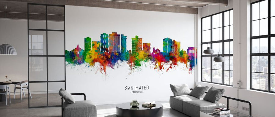 PHOTOWALL / San Mateo California Skyline (e332794)