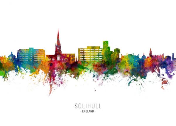 PHOTOWALL / Solihull England Skyline (e332803)