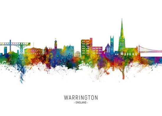 PHOTOWALL / Warrington England Skyline (e332806)