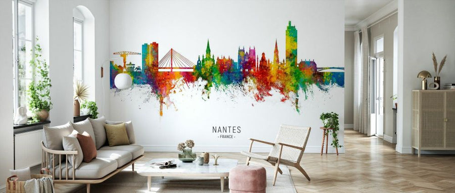 PHOTOWALL / Nantes France Skyline (e332808)