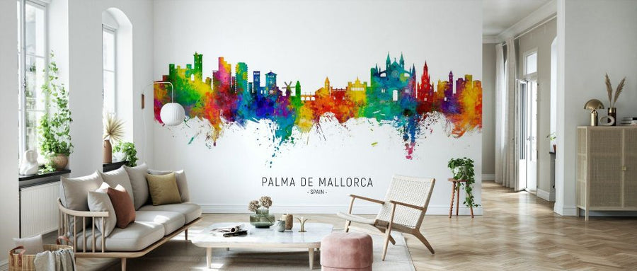 PHOTOWALL / Palma de Mallorca Spain Skyline (e332812)