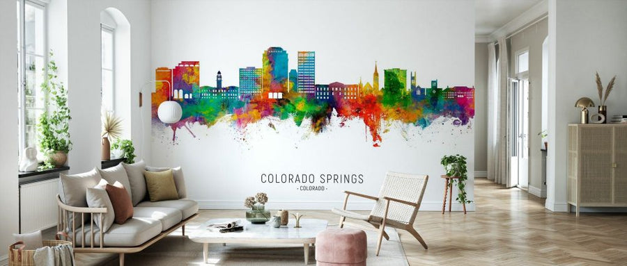 PHOTOWALL / Colorado Springs Colorado Skyline (e332816)