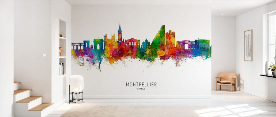 PHOTOWALL / Montpellier France Skyline (e332821)