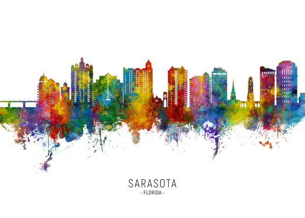 PHOTOWALL / Sarasota Florida Skyline (e332826)