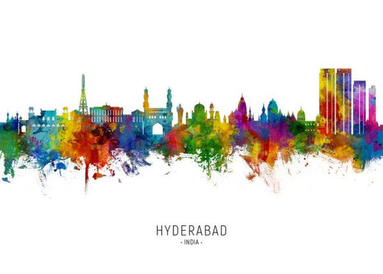 PHOTOWALL / Hyderabad Skyline India (e332833)