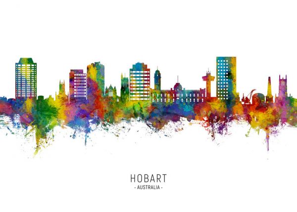 PHOTOWALL / Hobart Australia Skyline (e332836)