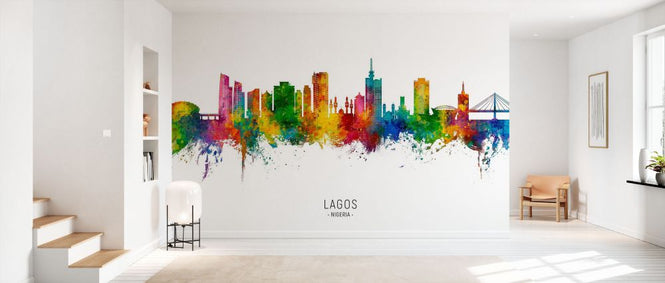 PHOTOWALL / Lagos Nigeria Skyline (e332842)