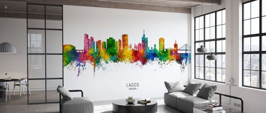 PHOTOWALL / Lagos Nigeria Skyline (e332842)