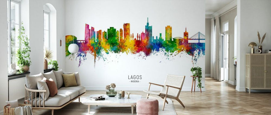 PHOTOWALL / Lagos Nigeria Skyline (e332842)