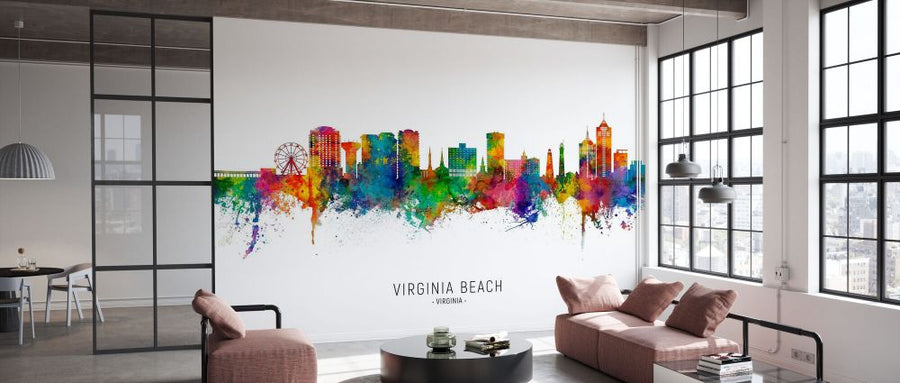 PHOTOWALL / Virginia Beach Virginia Skyline (e332846)