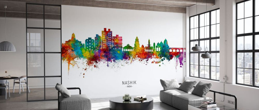 PHOTOWALL / Nashik Skyline India (e332847)